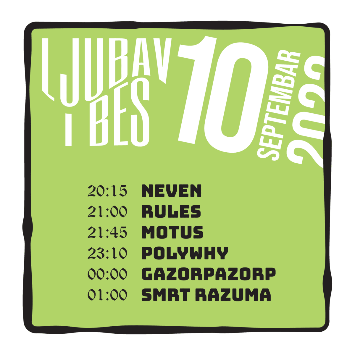 ljubav i bes